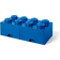 Room Copenhagen Lego Storage Brick with Drawer 8 Stud Blue