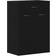vidaXL Wood Black Oak Skohylle 60x84cm