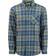 Magellan Outdoors Canyon Creek Long Sleeve Flannel Shirt - Moonlit Ocean/Deep Lichen Green Plaid