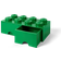 Room Copenhagen Lego Storage Brick with Drawer 8 Stud Green