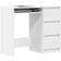 vidaXL Engineered Wood White Writing Desk 45x90cm