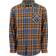 Magellan Outdoors Canyon Creek Long Sleeve Flannel Shirt - Pumpkin Spice/Dark Denim Plaid