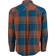 Magellan Outdoors Canyon Creek Long Sleeve Flannel Shirt - Mocha Bisque/Legion Blue Check