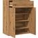 vidaXL Wood Artisan Oak Shoe Rack 60x84cm