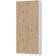 Nordic Tall Model White/Wild Oak Opbevaringsskab 100x222cm