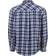Magellan Outdoors Canyon Creek Long Sleeve Flannel Shirt - Medievel Blue