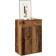 vidaXL Wood Aged Wood Shoe Rack 60x84cm