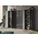 Nordic Tall Model Anthracite/Anthracite High Gloss Opbevaringsskab 100x222cm