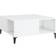 vidaXL Engineered Wood White Coffee Table 80x80cm