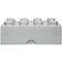 Room Copenhagen Lego Storage Brick 8 Stud Stone Grey