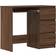 vidaXL Engineered Wood Brown Oak Writing Desk 45x90cm