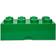 Room Copenhagen Lego Förvaringskloss med 8 Knoppar Grön