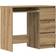 vidaXL Engineered Wood Artisan Oak Writing Desk 45x90cm