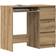 vidaXL Engineered Wood Artisan Oak Writing Desk 45x90cm