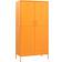 vidaXL 336245 Mustard Yellow Wardrobe 90x180cm