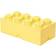 Room Copenhagen Lego Förvaringskloss med 8 Knoppar Cool Yellow
