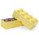 Room Copenhagen Lego Förvaringskloss med 8 Knoppar Cool Yellow