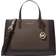 Michael Kors Sallie Medium Signature Logo Satchel - Chocolate