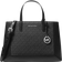 Michael Kors Sallie Medium Signature Logo Satchel - Black