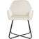 vidaXL Velvet Cream Kitchen Chair 84cm 2pcs