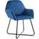vidaXL Velvet Blue Esszimmerstuhl 84cm 2Stk.