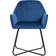 vidaXL Velvet Blue Esszimmerstuhl 84cm 2Stk.