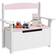 Aiyaplay 2 in 1 Toy Box Pink Pink