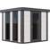 Telluria Friggebod Luminato 238x238 cm Vit (Byggnadsarea )