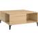vidaXL Engineered Wood Sonoma Oak Soffbord 80x80cm