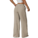 Shein Women's Solid Color Pocket Drawstring Loose Wide Leg Pants