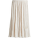 H&M Crinkled Twill Skirt - Light Beige