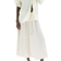 H&M Crinkled Twill Skirt - Light Beige