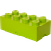 Room Copenhagen Lego Förvaringskloss med 8 Knoppar Lime