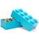 Room Copenhagen Lego Storage Brick 8 Stud Azure Blue