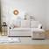 Aka Convertible L Shaped Sleeper Beige Sofa 211cm 3 Seater