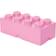 Room Copenhagen Lego Förvaringskloss med 8 Knoppar Rosa