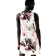 H&M Linen Blend Strappy Dress - White/Floral