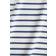 H&M Loose Fit T-shirt - White/Striped