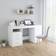 vidaXL 3054780 White Writing Desk 50x140cm 2pcs
