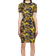 Versace Jeans Couture Graphic Minidress - Black