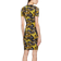 Versace Jeans Couture Graphic Minidress - Black