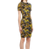 Versace Jeans Couture Graphic Minidress - Black