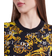 Versace Jeans Couture Graphic Minidress - Black