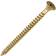 Timco Yellow C2 Strong-Fix Double Countersunk PZ2 Screws Box 200pcs