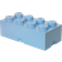 Room Copenhagen Lego Storage Brick 8 Stud Light Blue