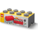 Room Copenhagen Lego Förvaringskloss med 8 Knoppar Mörkgrå