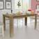 vidaXL Engineered Wood Oak Dining Table 80x140cm