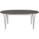 Fritz Hansen Superellipse B620 Grey/Matt Silver Grey Matbord 100x270cm