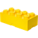 Room Copenhagen Lego Förvaringskloss med 8 Knoppar Gul
