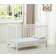 MCC Direct Brooklyn Crib with Water Repellent Mattress White 26x49.2"